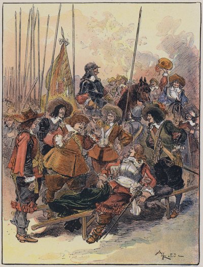 Illustration pour Le Capitaine Bellormeau par et illustré par A Robida - Albert Robida