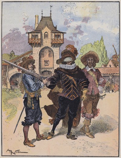 Illustration pour Le Capitaine Bellormeau par et illustré par A Robida - Albert Robida