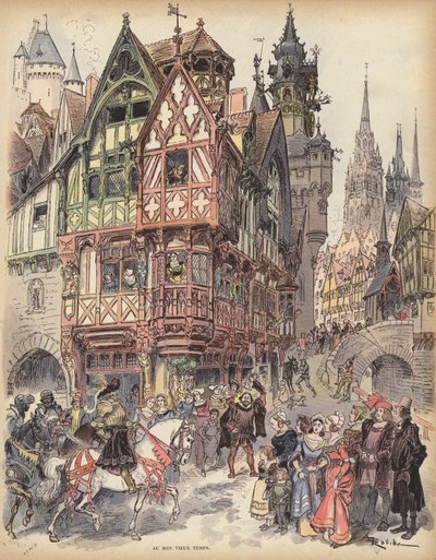 Dans le bon vieux temps - Albert Robida