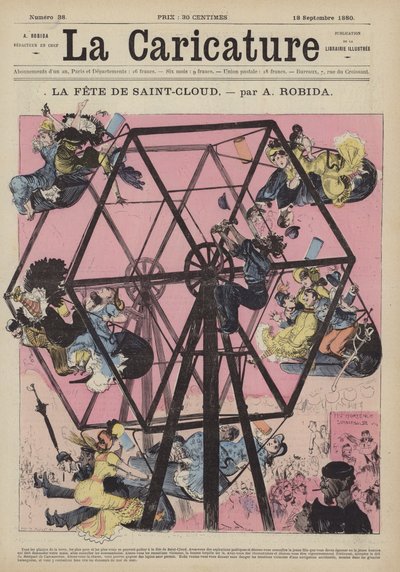 La Fête de Saint-Cloud - Albert Robida