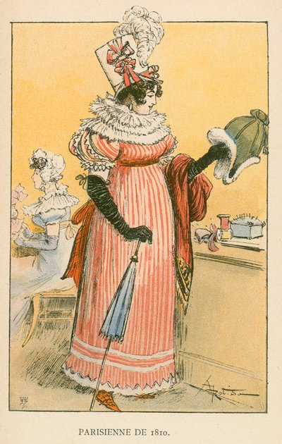 Parisienne de 1810 - Albert Robida