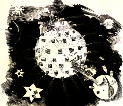 La Terre en guerre - Albert Robida