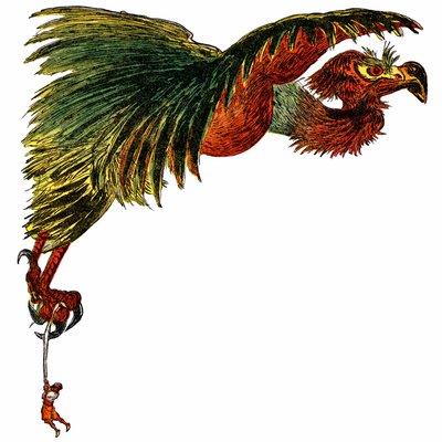 Sindbad le marin - conte des mille et une nuits - illustration d