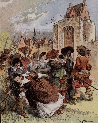 La timidité du capitaine Bellormeau - « Madame de Malicorne tomba dans les bras d