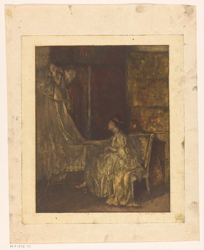 Femme assise sur une chaise à côté d