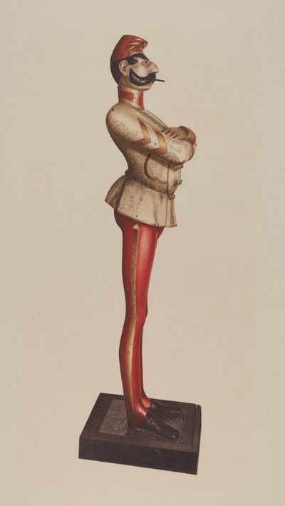 Figure de magasin de cigares - Albert Ryder