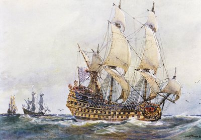Navire français de premier rang à l