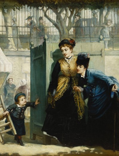 Cache-cache, 1876 - Albert Snr. Ludovici