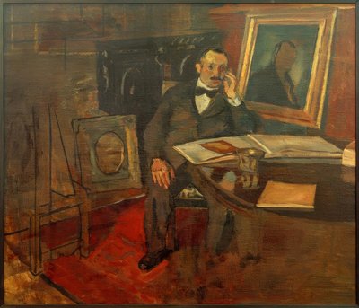 Portrait de Ludwig Löb Prager - Albert Weisgerber