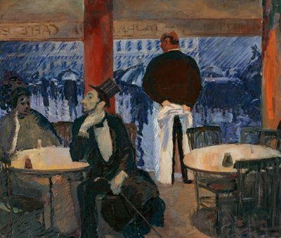 Café parisien - Albert Weisgerber