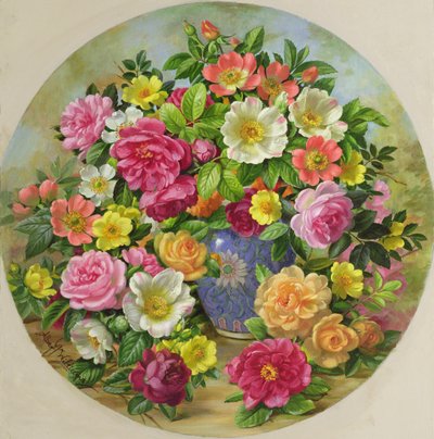 Hommage à la rose sauvage - Albert Williams