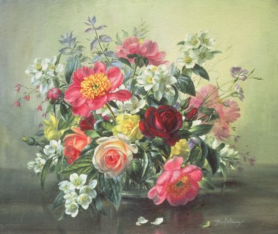 Fleurs romantiques de juin - Albert Williams