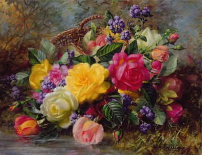Roses près d