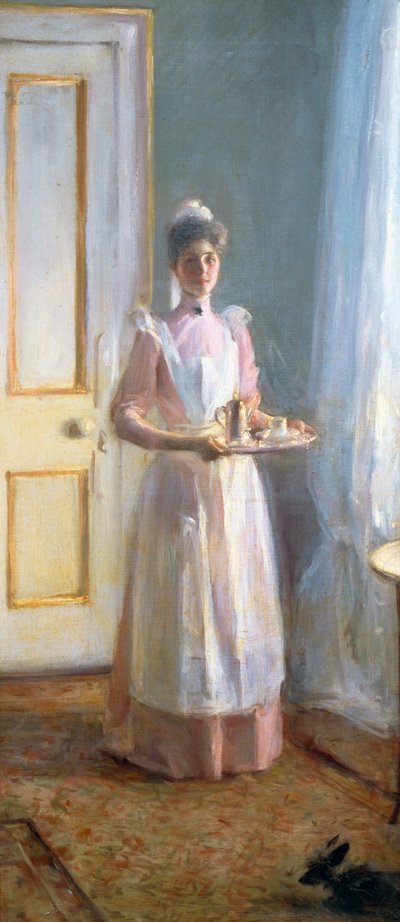 Le serviteur, vers 1900 - Albert de Belleroche