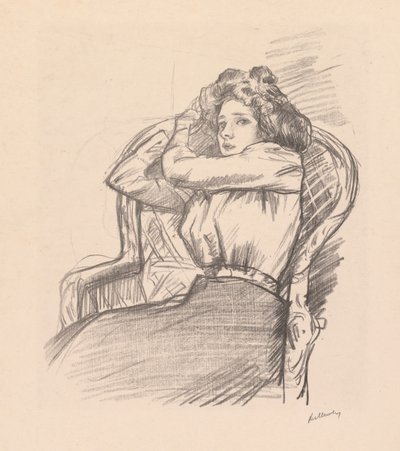 Sans titre ("Babette") - Albert de Belleroche