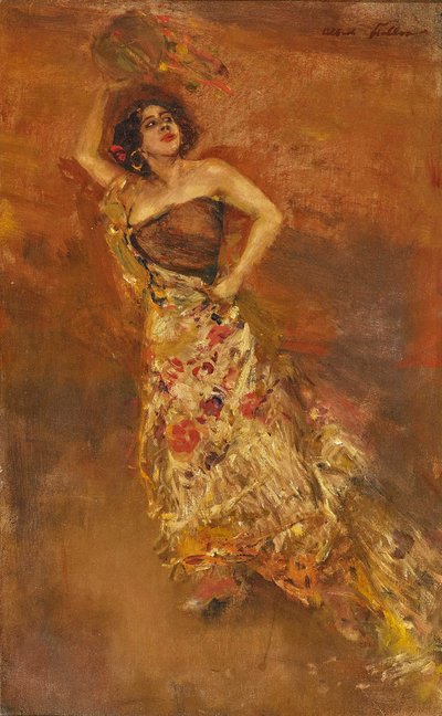 Danseuse espagnole Caroline Otéro en Carmen - Albert von Keller