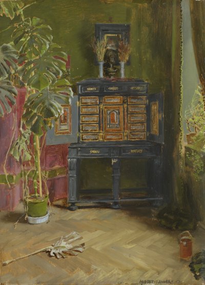 La Chambre verte, 1882 - Albert von Keller