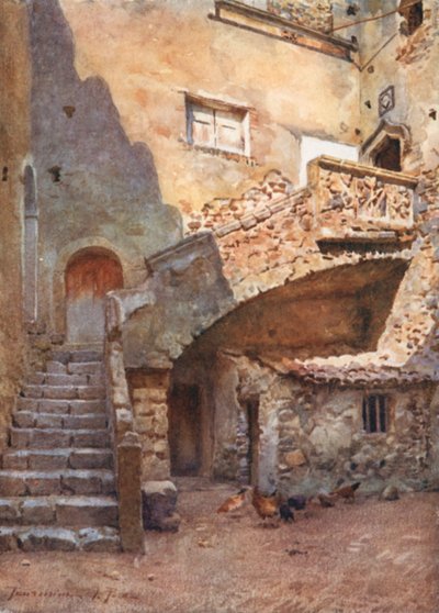 Cortile Palazzo Corvaia, Taormina - Alberto Pisa