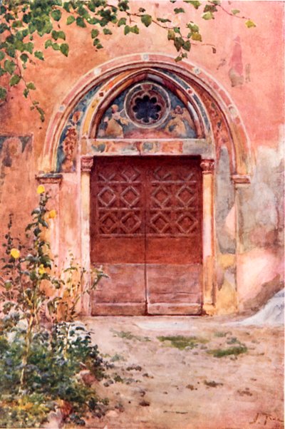 Porte du Monastère de Saint Benoît (Sagro Speco) à Subiaco - Alberto Pisa