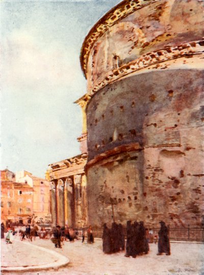 Panthéon, vue de flanc - Alberto Pisa