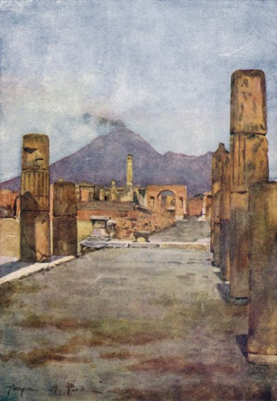 Pompéi et le Vésuve, Italie - Alberto Pisa