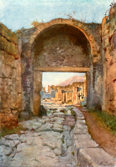 La porte Stabienne - Alberto Pisa