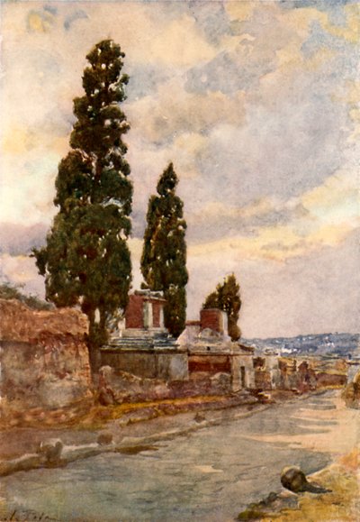 La rue des tombeaux - Alberto Pisa