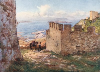 Trapani et les îles Égades depuis le château de Monte San Giuliano - Alberto Pisa