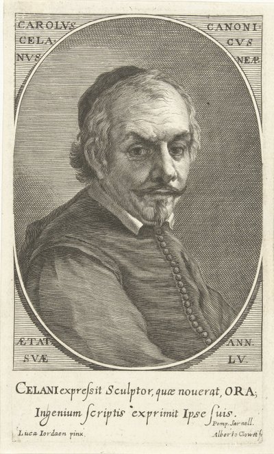 Portrait de Carolus Celanus - Albertus Clouwet