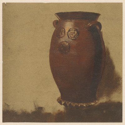 Pot de Cologne sur fond clair - Albertus Steenbergen