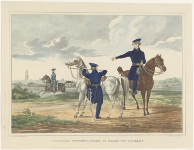 Gardiens de la paix volontaires à cheval d