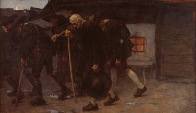 Après la conclusion de la paix - Albin Egger Lienz