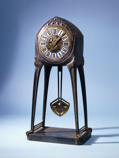 Une pendule de table Albin Muller (1871-1941), avant 1904 - Albin Muller