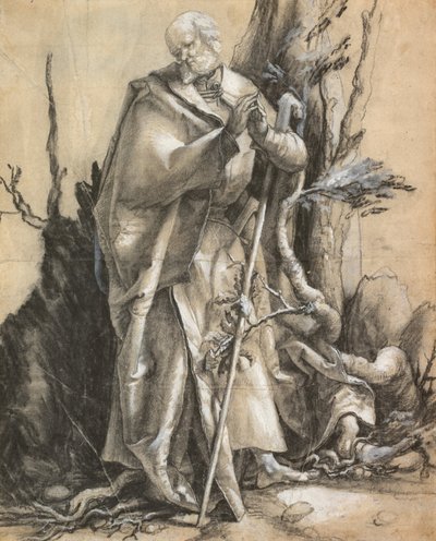 Saint barbu dans une forêt, vers 1516 - Albrecht Dürer