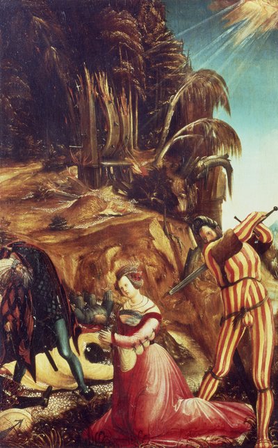 Décapitation de Sainte Catherine, vers 1505-10 - Albrecht Altdorfer