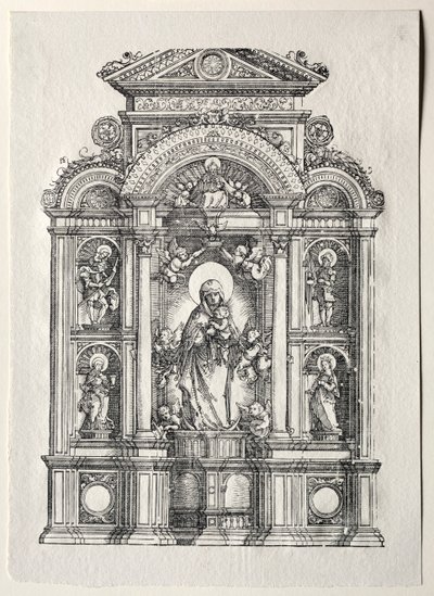 Autel avec la Belle Marie de Ratisbonne - Albrecht Altdorfer