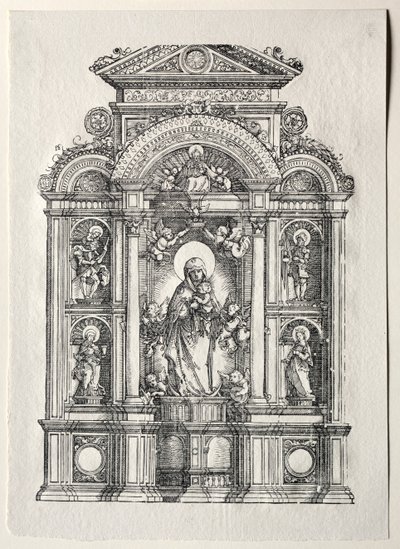 Autel avec la Belle Marie de Ratisbonne, 1520 - Albrecht Altdorfer