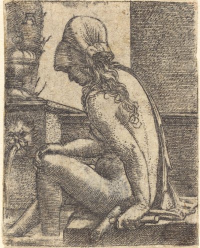 Femme se baignant - Albrecht Altdorfer