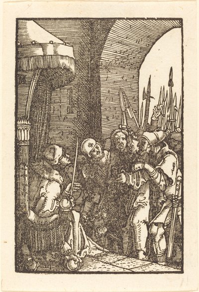 Le Christ devant Caïphe - Albrecht Altdorfer