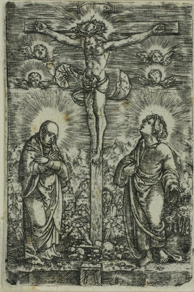 Le Christ en croix (La petite crucifixion) - Albrecht Altdorfer