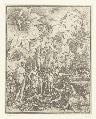 Le jugement de Paris - Albrecht Altdorfer