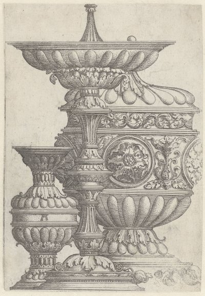 Trois gobelets décorés (Vases, cruches et gobelets) - Albrecht Altdorfer