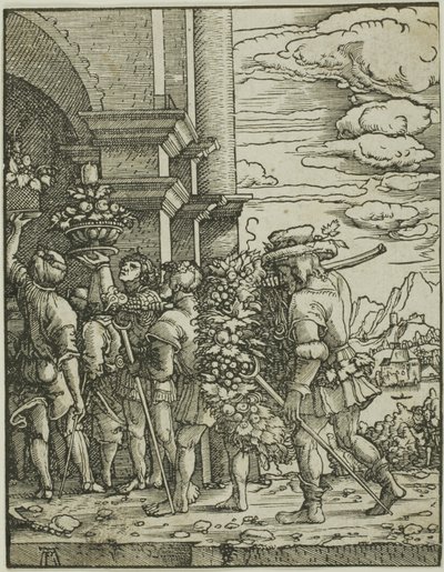 Josué et Caleb - Albrecht Altdorfer