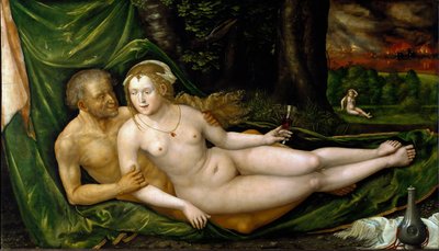 Loth et ses filles - Albrecht Altdorfer