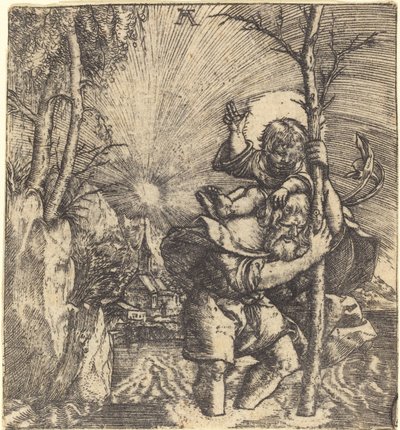 Saint Christophe - Albrecht Altdorfer