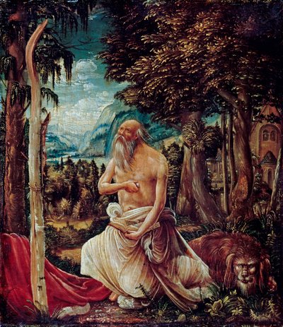 Saint Jérôme pénitent - Albrecht Altdorfer