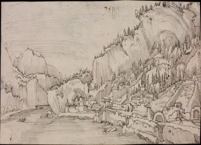 Sarmingstein sur le Danube, 1511 - Albrecht Altdorfer