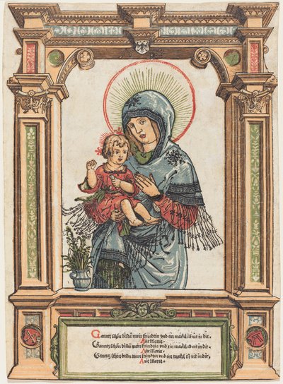 La belle Vierge de Ratisbonne, c. 1519-1520 - Albrecht Altdorfer