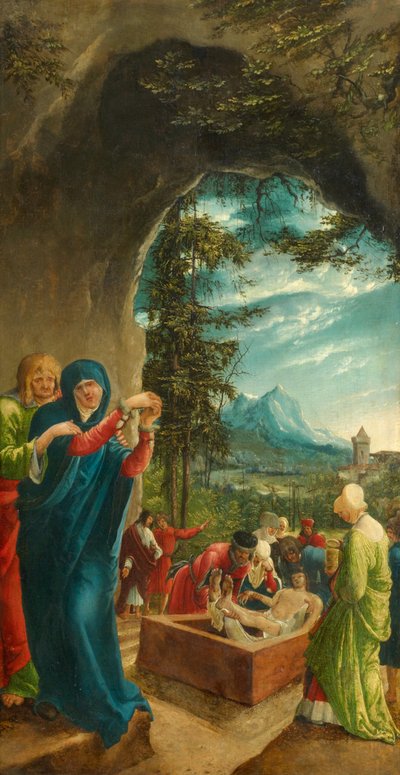 La mise au tombeau du Christ, 1518 - Albrecht Altdorfer