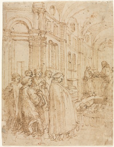 Les Funérailles de Saint Étienne - Albrecht Altdorfer